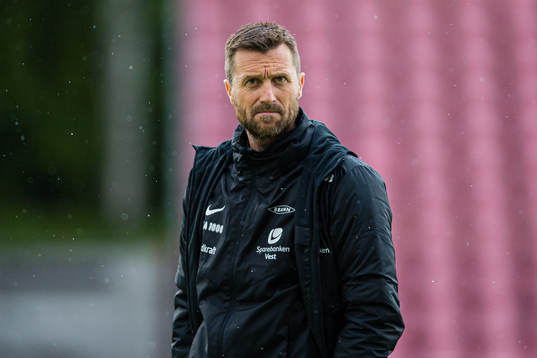 Eirik Horneland, head coach of Brann