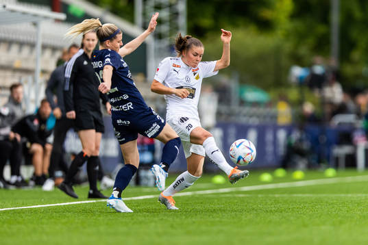 Rosengårds Olivia Schough och Häckens Hanna Wijk