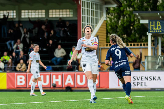 Häckens Luna Nørgaard Gevitz deppar