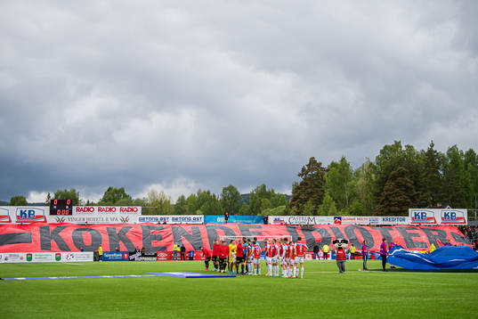 Spectators in the stands