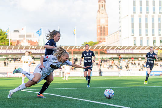 Häckens Molly Johansson och Rosengårds Charlotte Grant