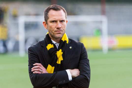 Häckens sportchef Martin Ericsson deppar
