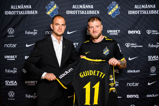 s sportchef Henrik Jurelius och John Guidetti