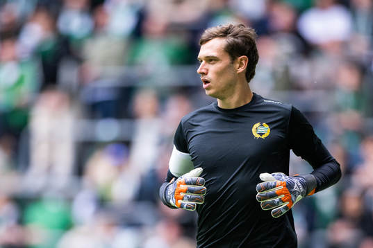 Hammarbys målvakt Davor Blazevic