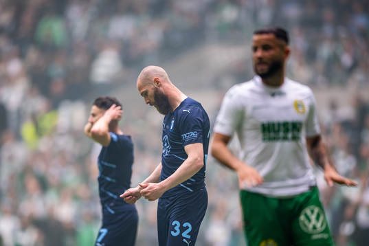 Malmö FFs Jo Inge Berget deppar