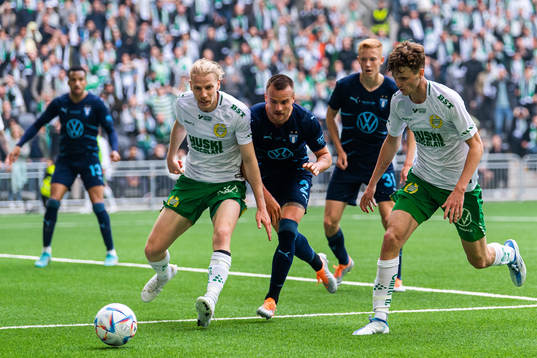 Hammarbys Gustav Ludwigson och Williot Swedberg