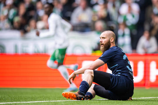 Malmö FFs Jo Inge Berget deppar