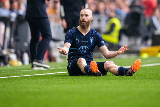 Malmö FFs Jo Inge Berget reagerar