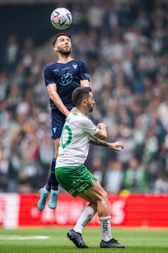 Hammarbys Nahir Besara och Malmö FFs Erdal Rakip