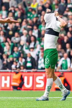 Hammarbys Astrit Selmani deppar