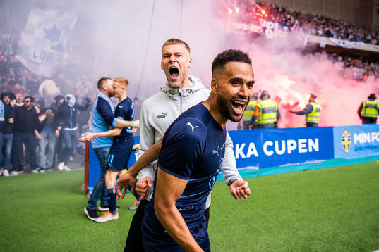 Malmö FFs Isaac Kiese Thelin jublar