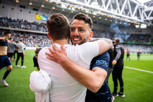 Malmö FFs Erdal Rakip jublar