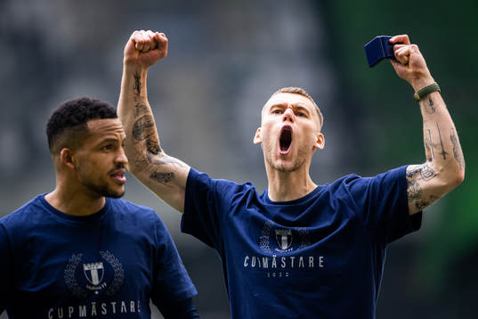 Malmö FFs Felix Beijmo jublar
