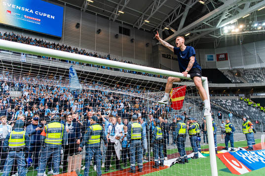 Malmö FFs Felix Beijmo jublar