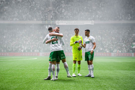 Hammarbys Edvin Kurtulus , Mads Fenger Nielsen, målvakt