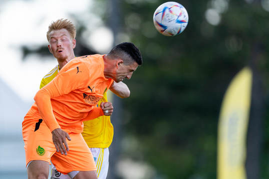 Olympics Irfan Jasarevic och Falkenbergs Linus Borgström