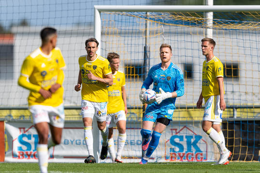 Falkenbergs målvakt Tim Erlandsson