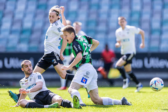 Oskarshamn Tamazi Tsetskhladze och GAIS Axel Henriksson