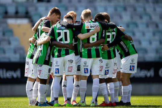 GAIS samlade innan fotbollsmatchen i Ettan södra mellan