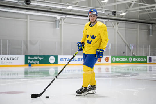 Jonathan Pudas of Sweden at a practice session
