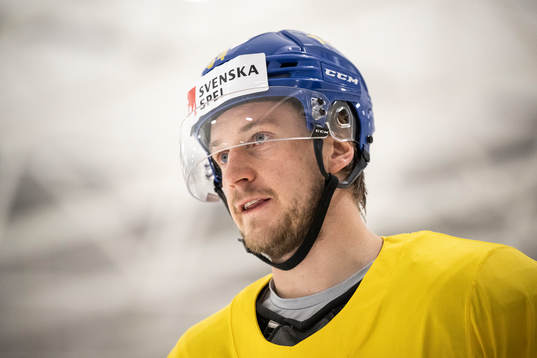 Jonathan Pudas of Sweden at a practice session