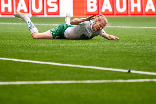 Hammarbys Gustav Ludwigson deppar