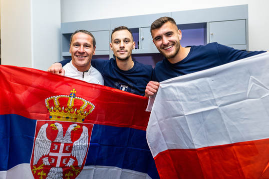 Malmö FFs Veljko Birmancevic jublar