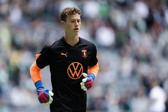 Malmö FFs målvakt Viktor Andersson