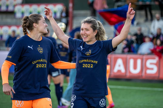 Rosengårds Loreta Kullashi jublar