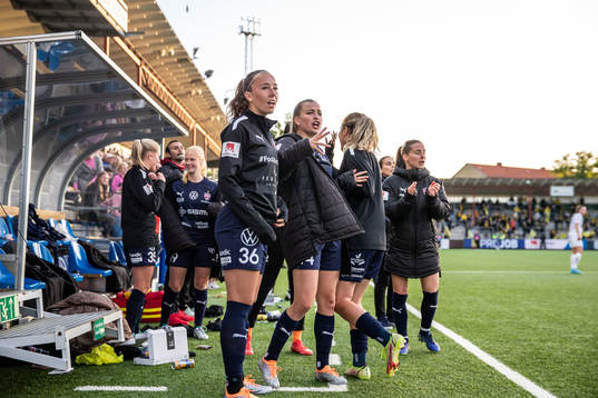 Rosengårds Athinna Persson Lundgren och Charlotte Grant