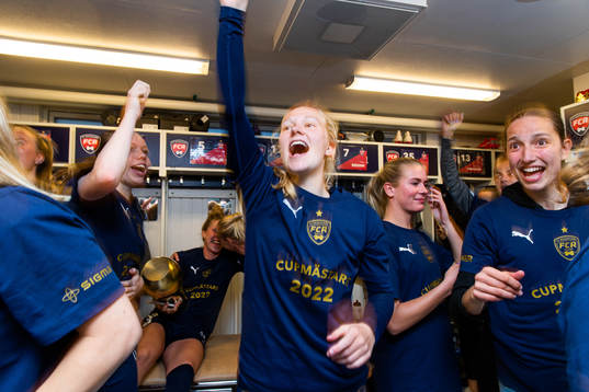 Rosengårds Sofie Bruun Bredgaard jublar