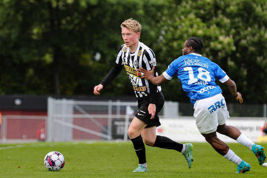 Landskronas Jesper Strid och Trelleborgs Henry Offia