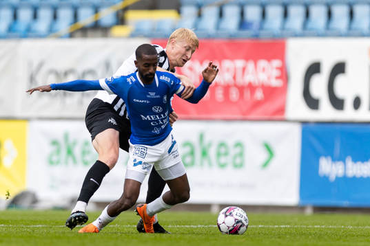 Landskronas Viktor Wihlstrand och Trelleborgs Mohammed Saeid