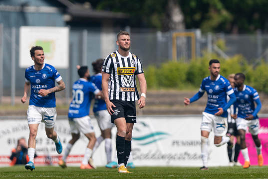Landskronas Erik Pärsson deppar