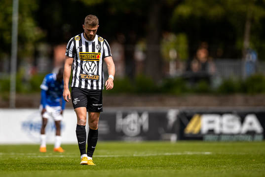 Landskronas Erik Pärsson deppar