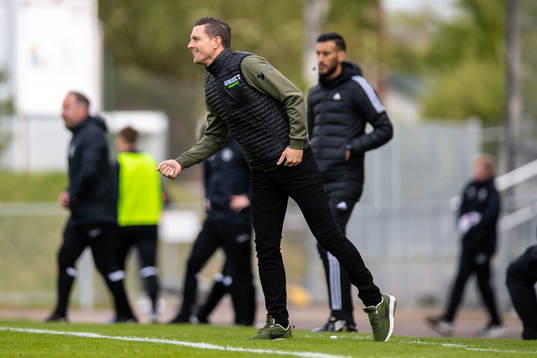 Trelleborgs tränare Kristian Haynes