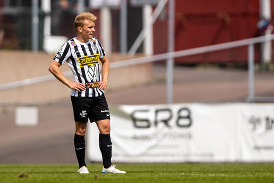 Landskronas Edvin Dahlqvist deppar