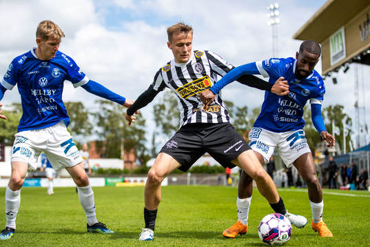 Trelleborgs Fritiof Björkén och Mohammed Saeid