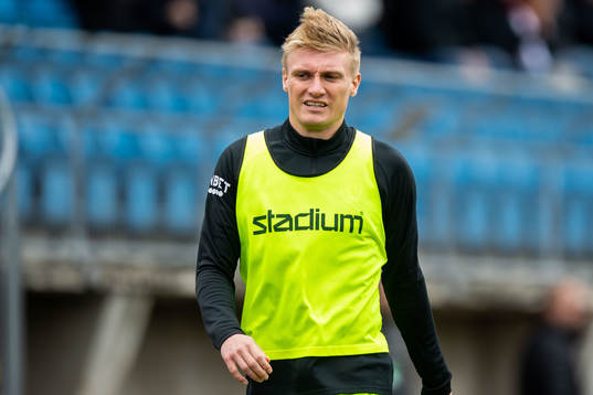 Landskronas målvakt Svante Hildeman