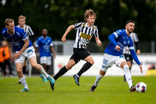 Trelleborgs Anton Tideman och Simon Amin