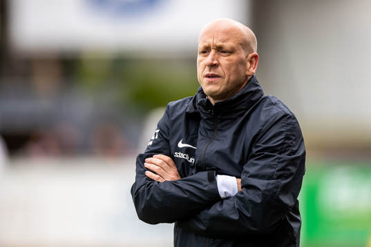 Landskronas tränare Billy Magnusson