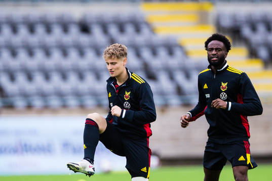 Östersunds Henrik Bellman och Peter Amoran