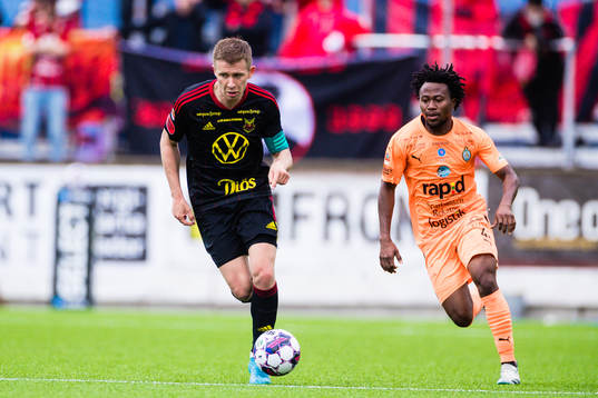 Östersund Ludvig Fritzson och AFC Eskilstunas Abdul-Halik