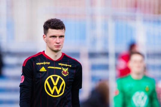 Östersunds Myroslav Mazur deppar