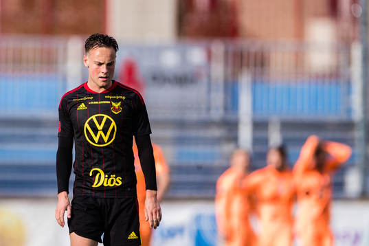 Östersunds Cesar Weilid deppar