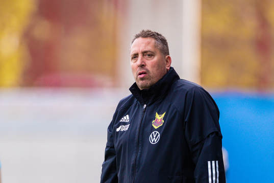 Östersunds tränare Magnus Powell