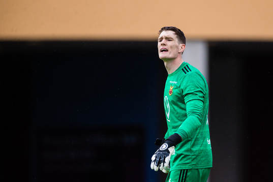 Östersunds målvakt Andrew Mills