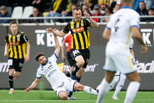 Sirius Moustafa Zeidan och Häckens Even Hovland