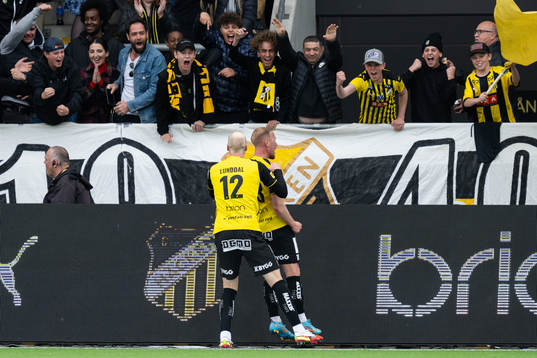 Häckens Valgeir Fridriksson och Mikkel Rygaard Jensen