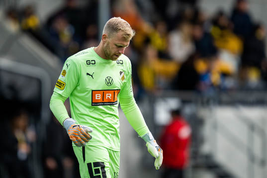 Häckens målvakt Peter Abrahamsson